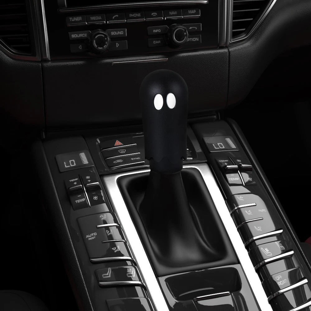Universal Black Ghost Manual Gear Shift Knob Shifter