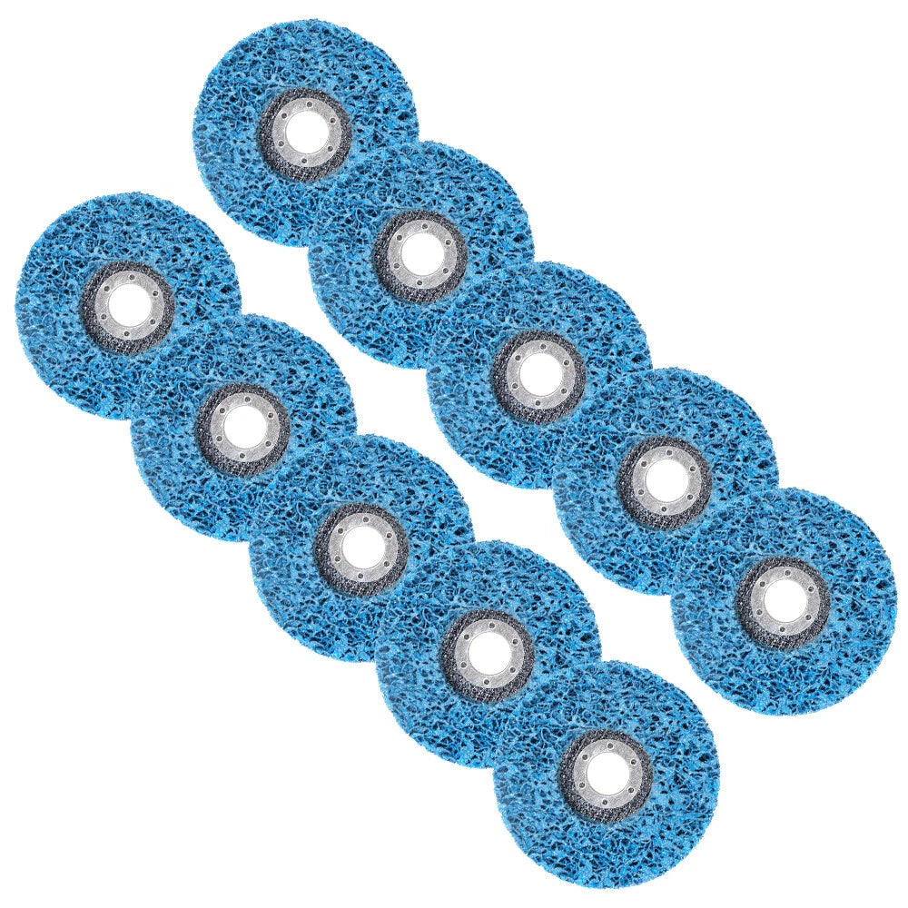 10 Pack Easy Strip Discs for Paint & Rust Removal (4.5"x7/8")