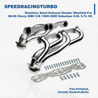 Exhaust Header Manifold for Chevy GMC C/K 1500-3500 Suburban (1988–1995)