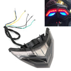 Rear Brake Turn Signals Taillight for Kawasaki Ninja 250 300 (2013–2017) Blue T9