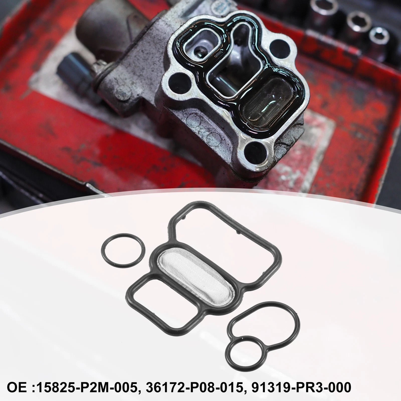 Set of 1 VTEC Solenoid Gasket for Honda (Fitment Specific)