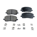 Brake Pad Set for Toyota Highlander (2004–2007) Front and Rear FWD