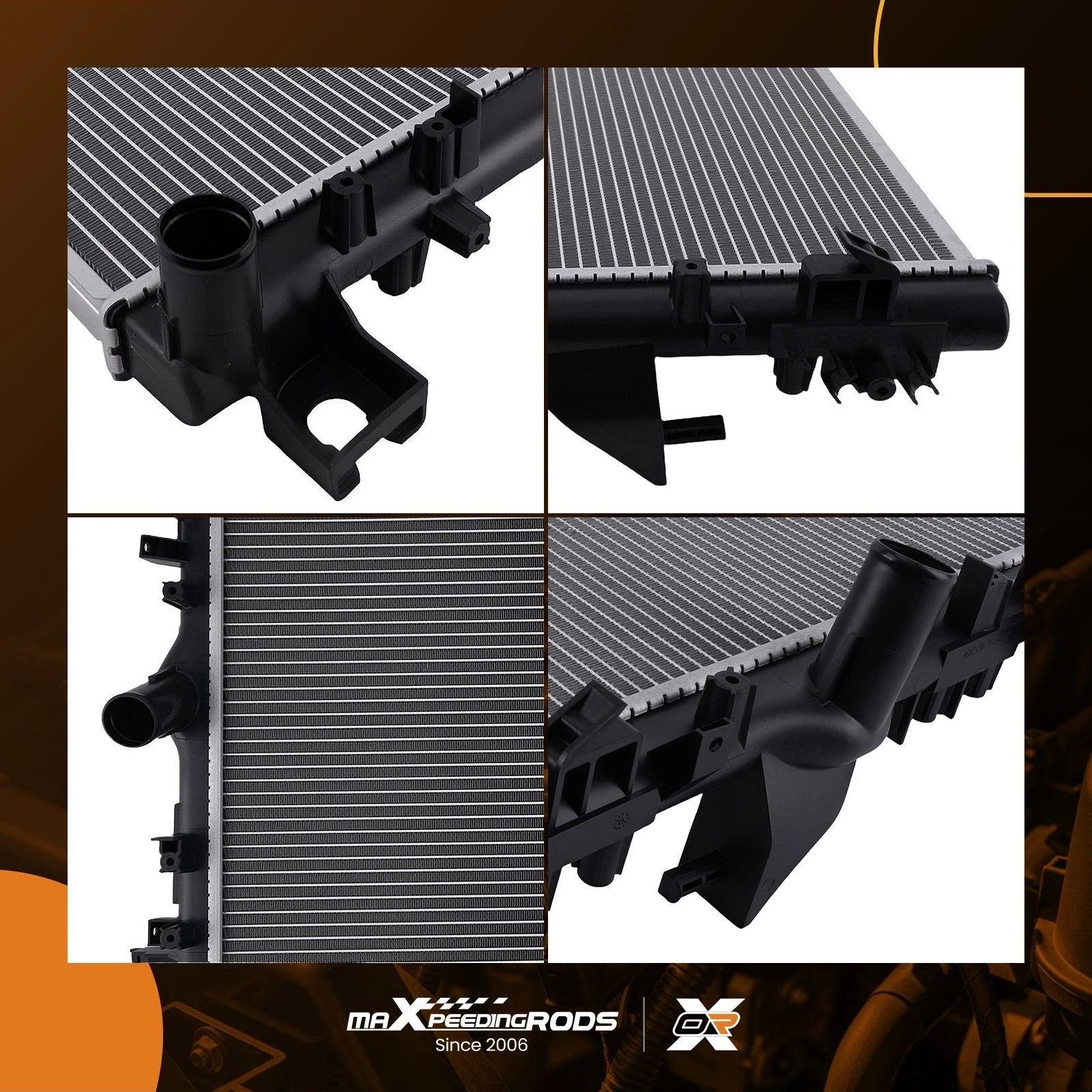 Engine Radiator Assembly for Jeep Wrangler (2007-2018)