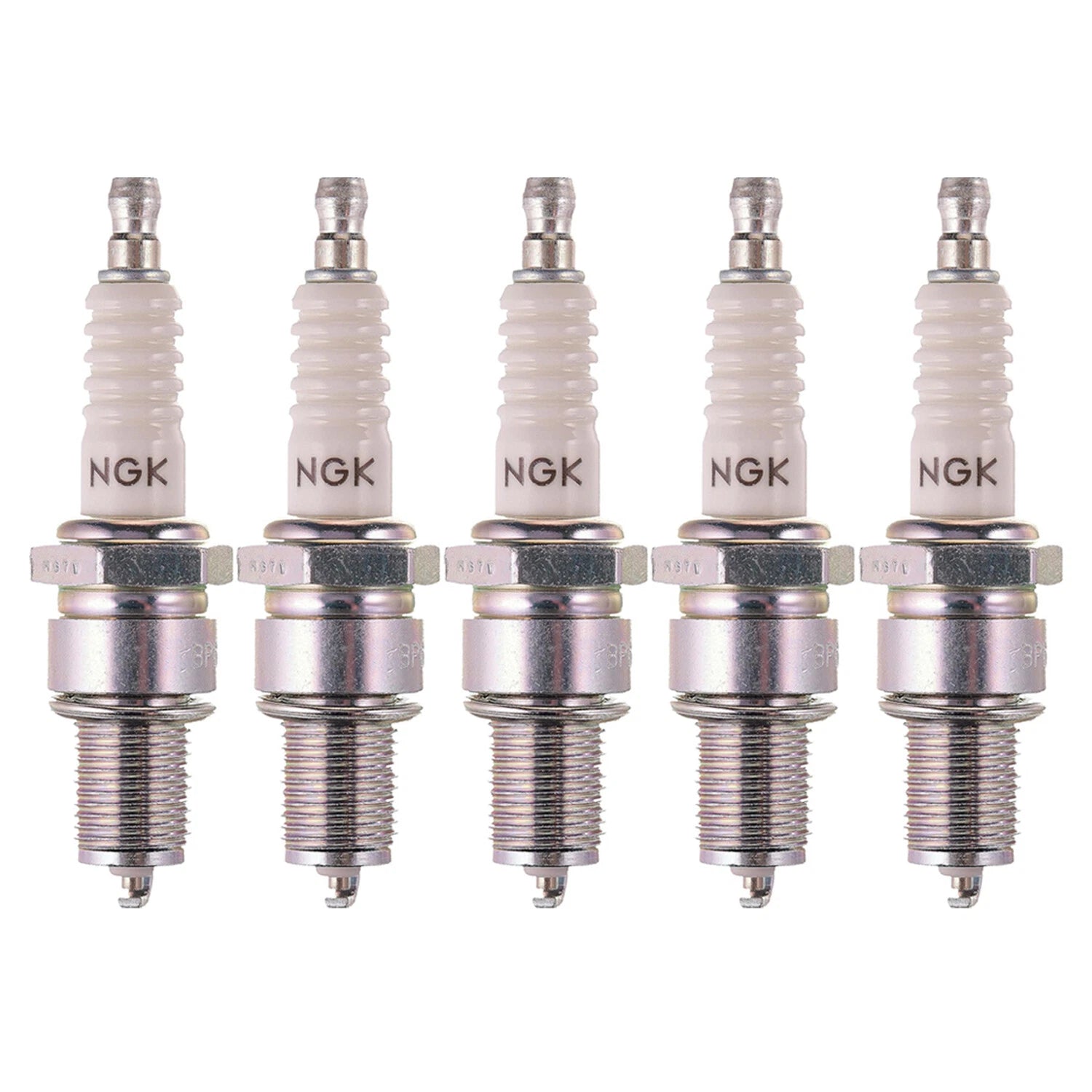Set of 5 NGK Standard Spark Plugs 7333 for Audi 4000 5000 VW Quantum (1980–1991)