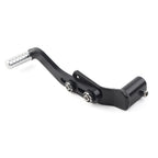 CNC Gear Shift Lever Footrest Pedal for Universal Vehicles (Black Aluminum)