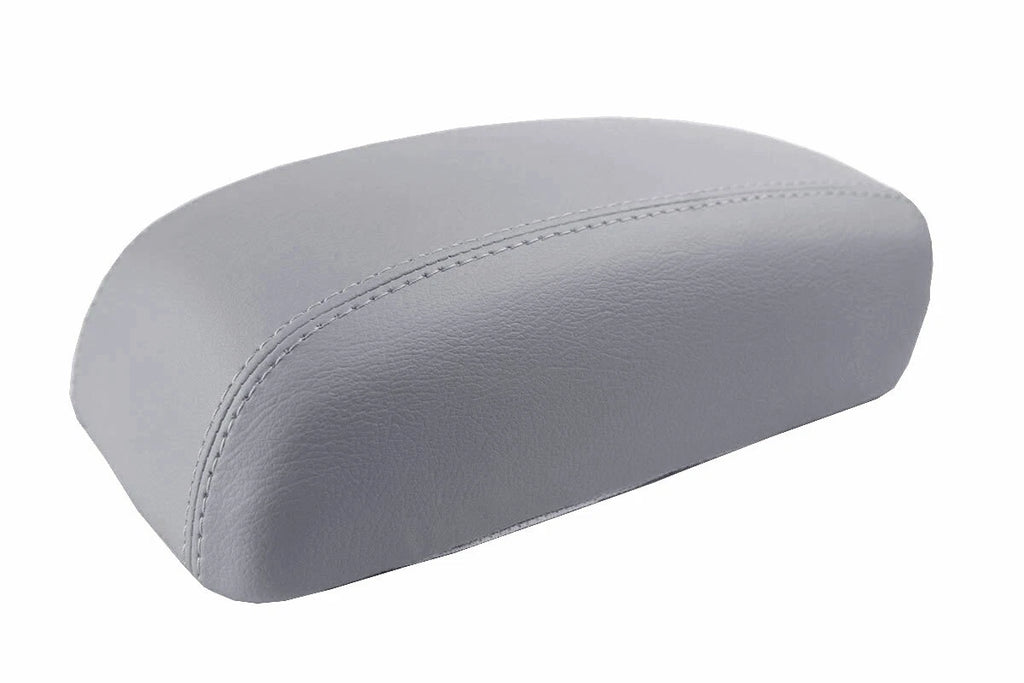Leather Console Lid Pull Over Cover for Hyundai Elantra (2007–2010) Gray