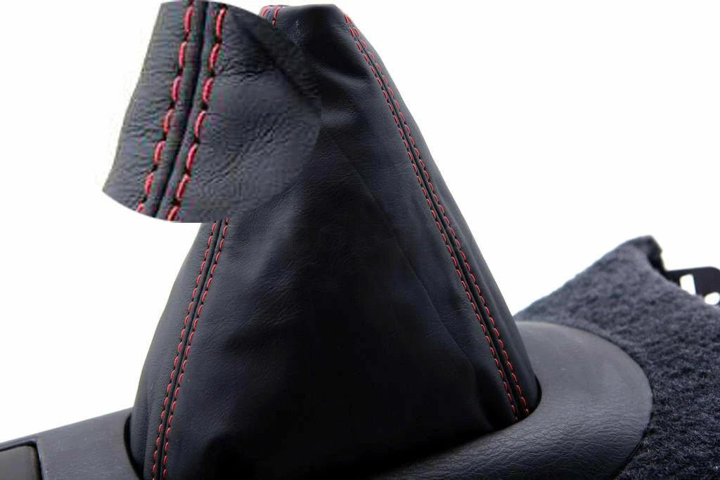 Manual Shift Boot Cover for Honda Prelude (1997–2001) Red Stitch