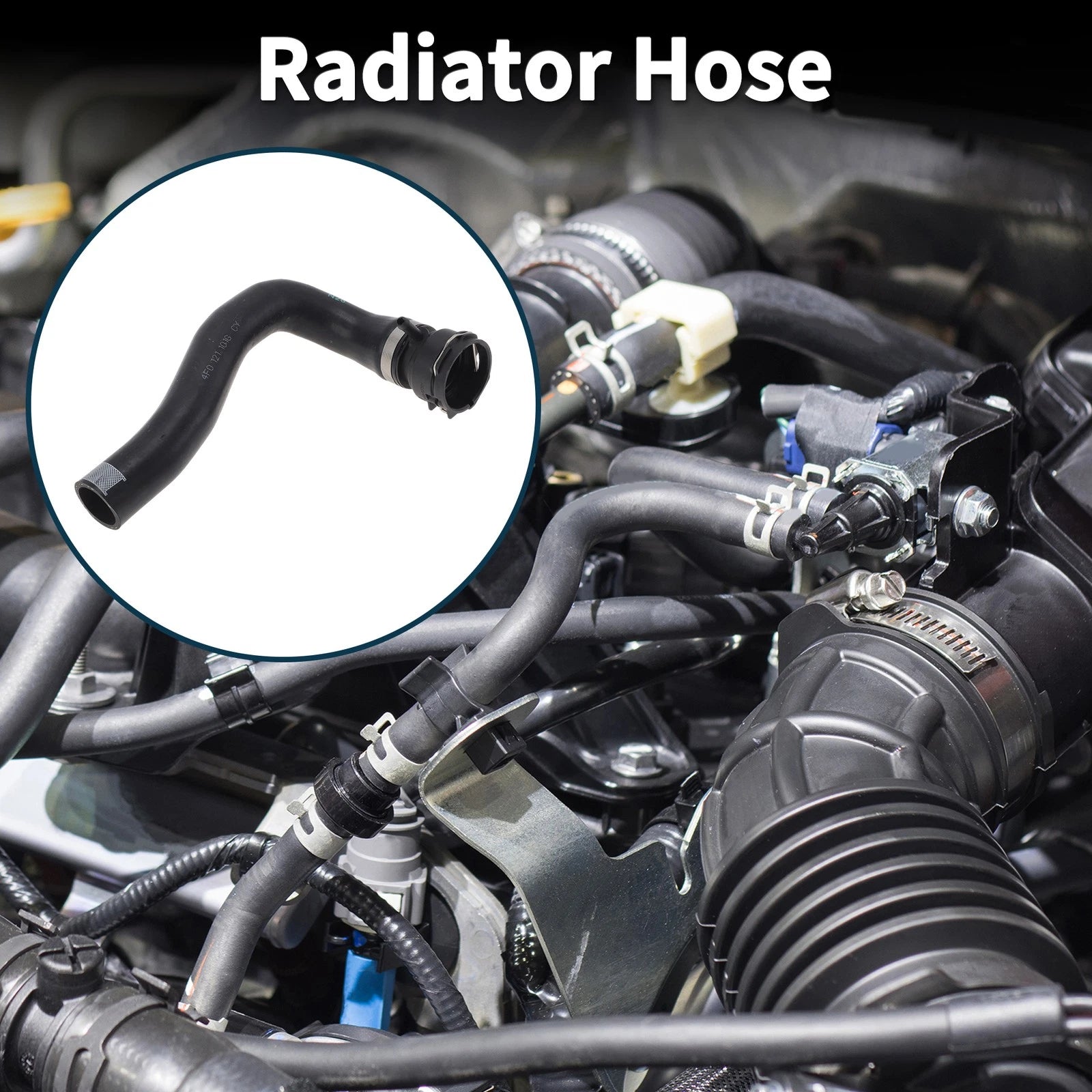 Radiator Hose No. 4F0121101G for Audi A6 (2004–2011)