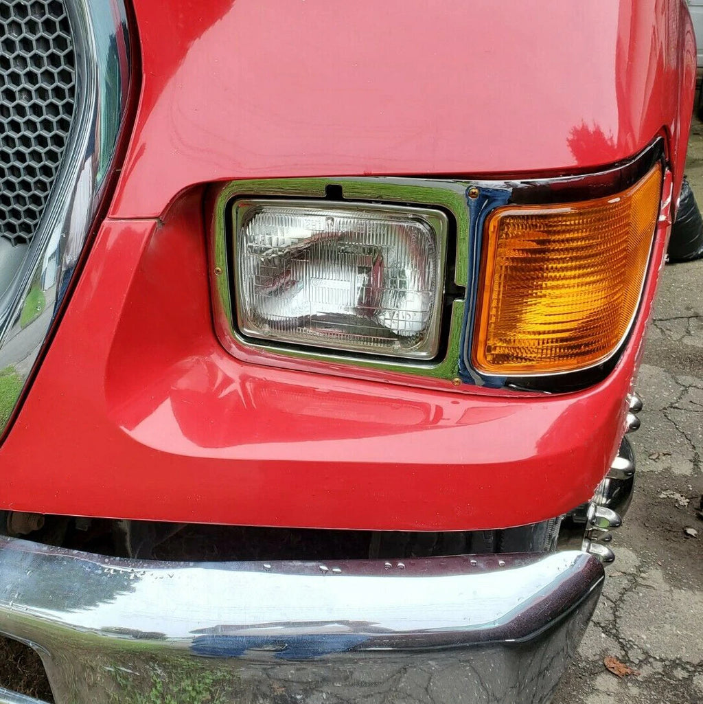 Left Headlight Bezel Trim + Corner Signal Light Lens for Ford F650 F750 (2000–2015)