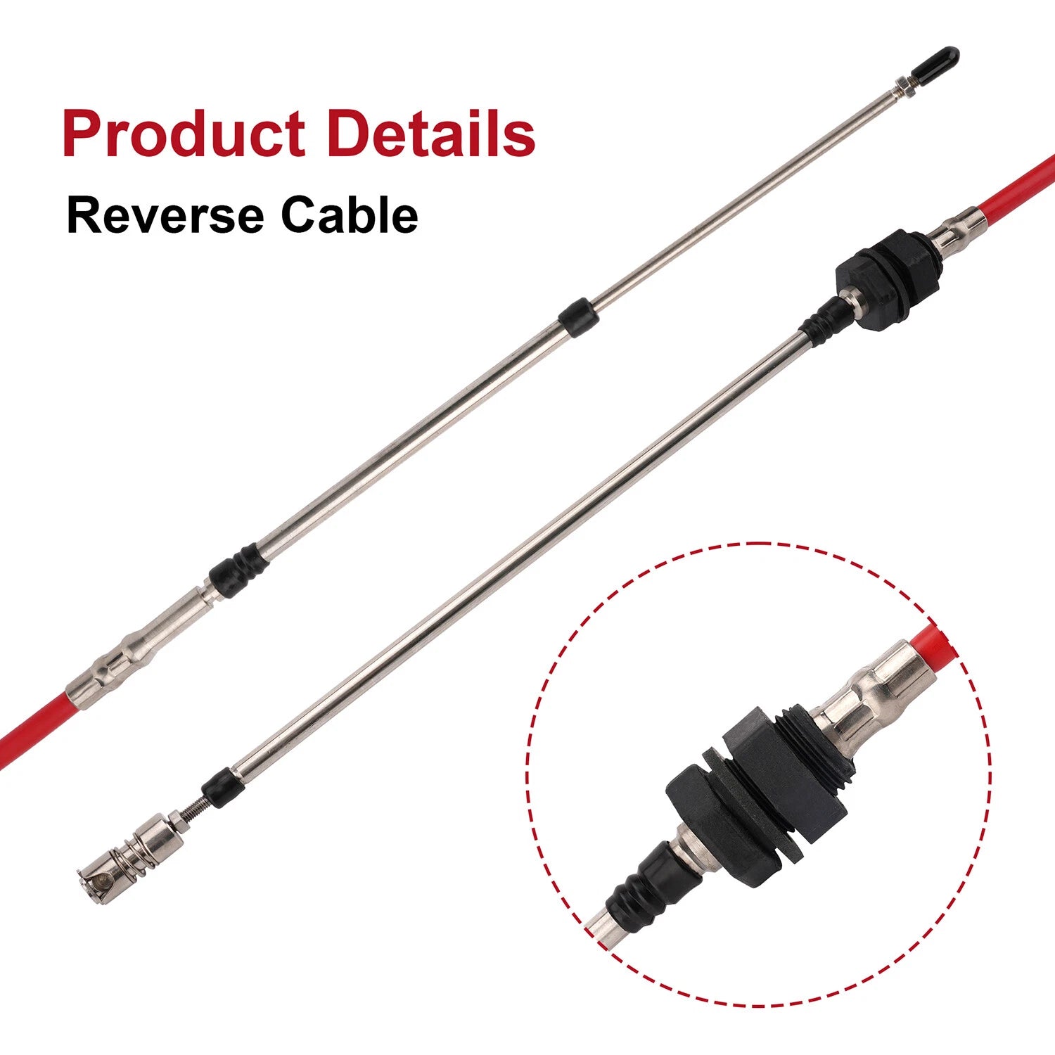 Reverse Cable for Yamaha 1000/1100 FX (2002–2007) F1B-6149C-01-00, F1B-6149C-02-00