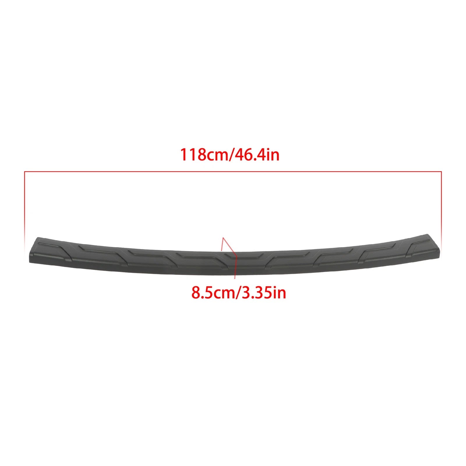 Rear Bumper Step Plate Cover Protector for Subaru Forester (2019–2024)
