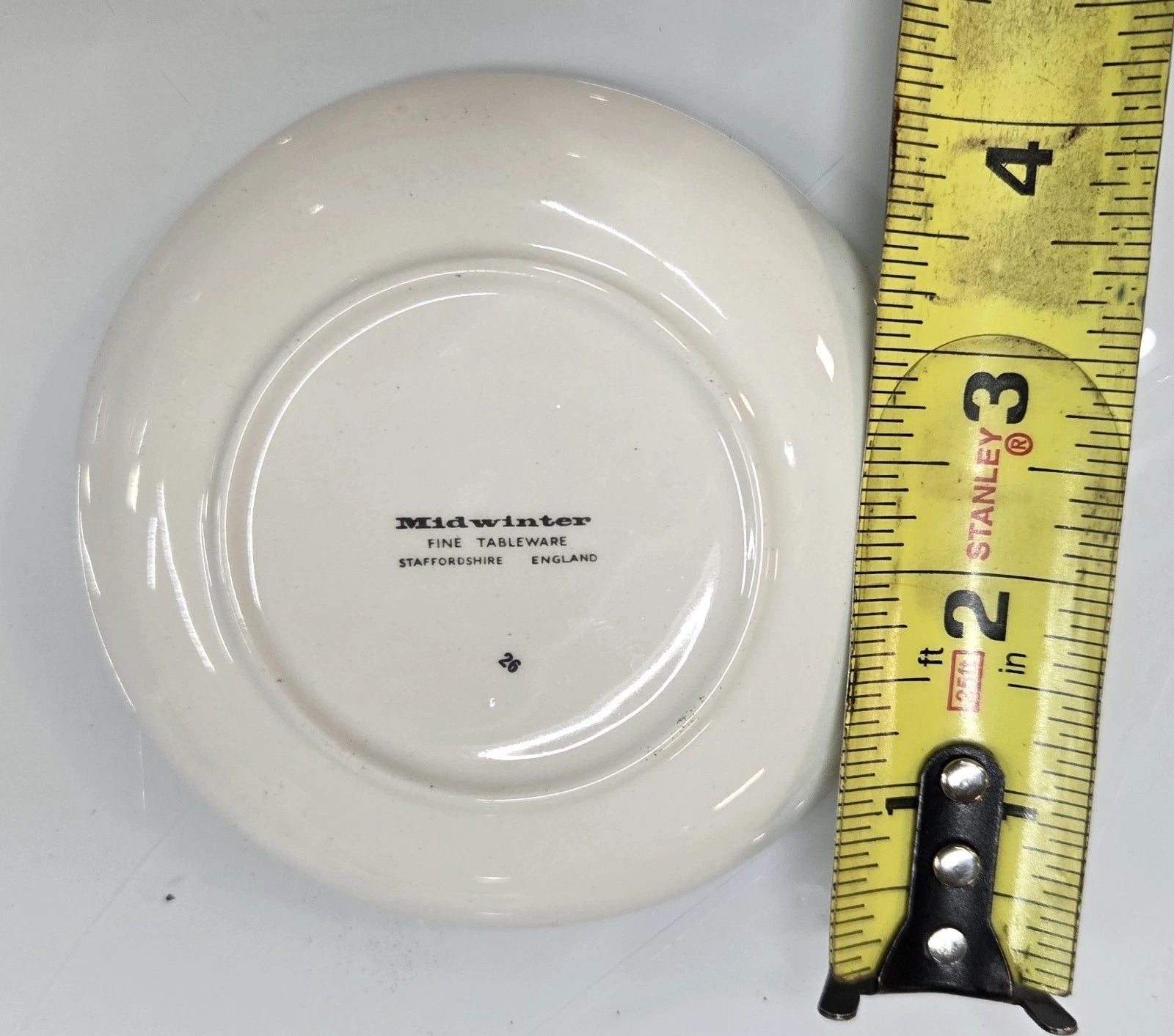 Commemorative Wedding Dish for Midwinter Prince Charles Lady Diana (4")