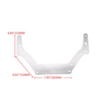 Silver Transmission Adapter Plate for Chevy TH350 TH400
