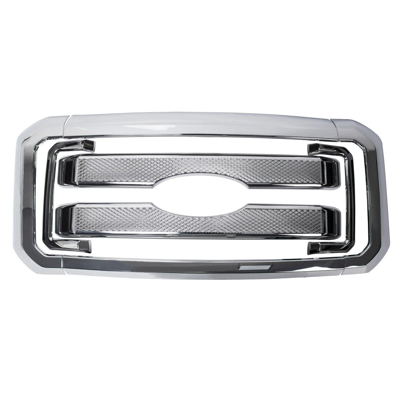 Chrome Grille Overlay for Ford F250 F350 Super Duty (2011–2016)