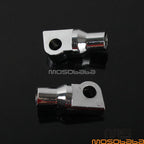 Chrome Foot Pegs Mounting Bolts Adapter for Harley Male Pegs