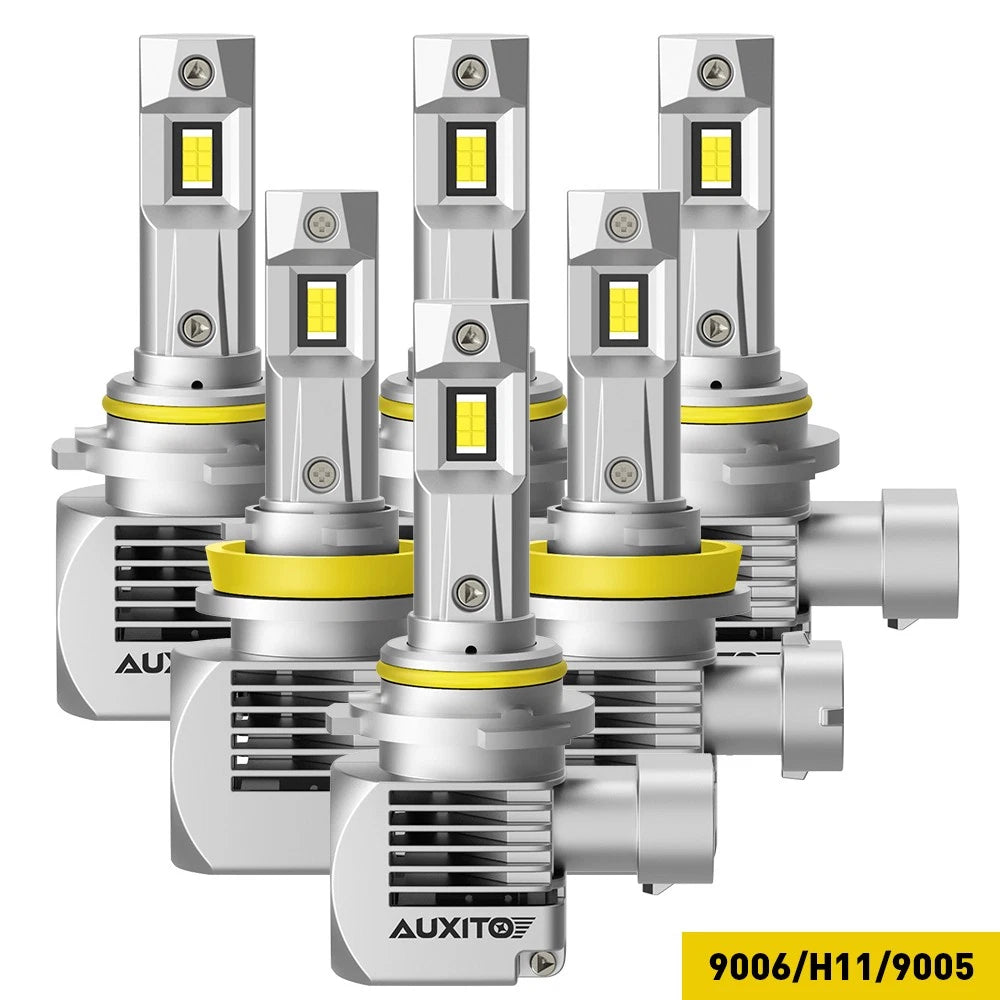 Auxito LED Headlight Bulb Kit H11 9005 9006 6500K for Canbu (2015–2023)