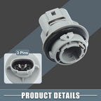 2 x Turn Signal Light Bulb Socket Holders for Honda Accord (1998-2012)
