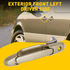 Front Left Outside Door Handle for Toyota Sienna (1998–2003) Beige