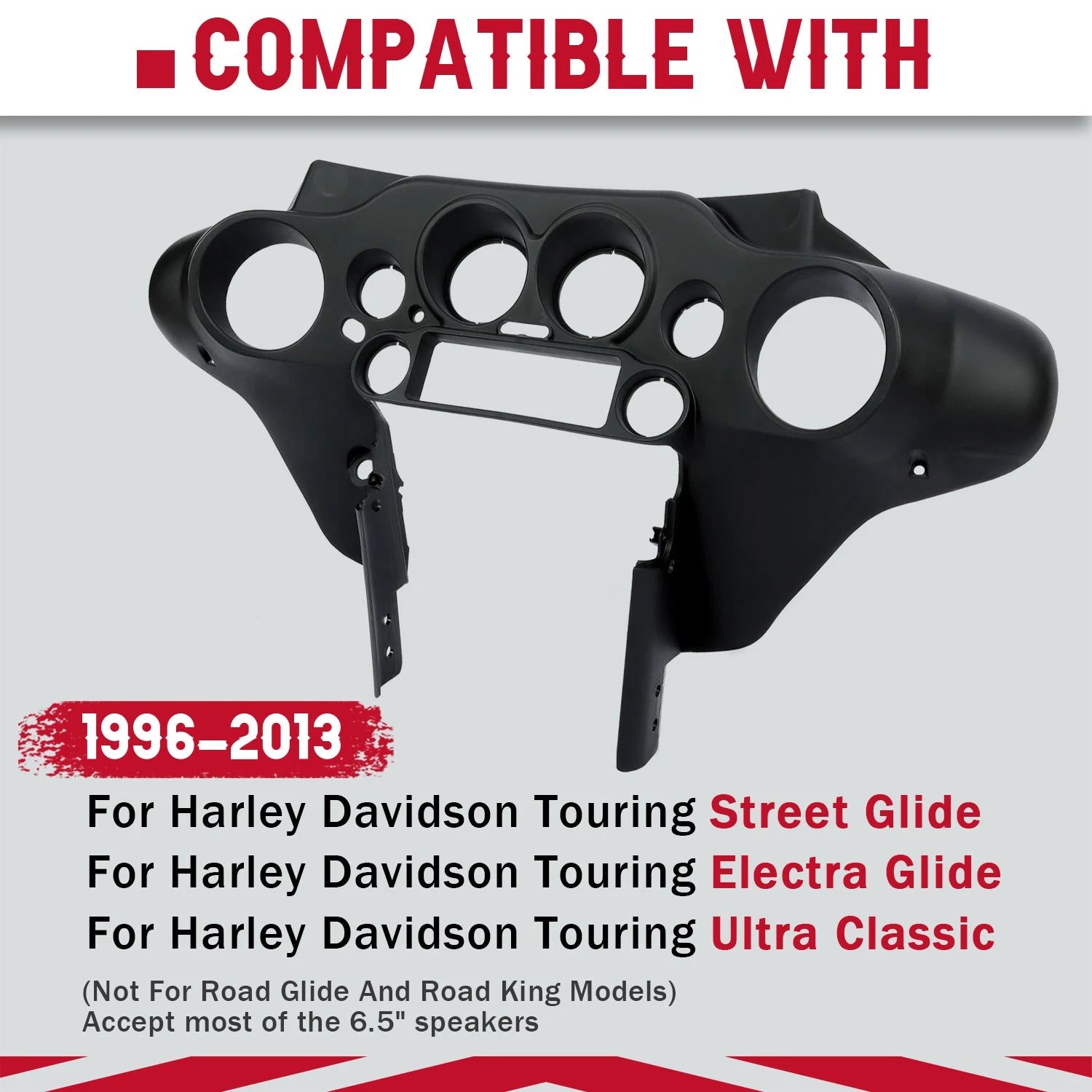 Batwing Inner Front Fairing for Harley Davidson Electra Glide (1996–2013)
