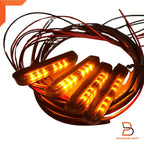 4 x Amber LED Front Grille Lights for Ford Ranger Raptor (2022-2025)