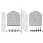 Replacement Mop Kit Filter & Microfiber Pads for Robot Mop