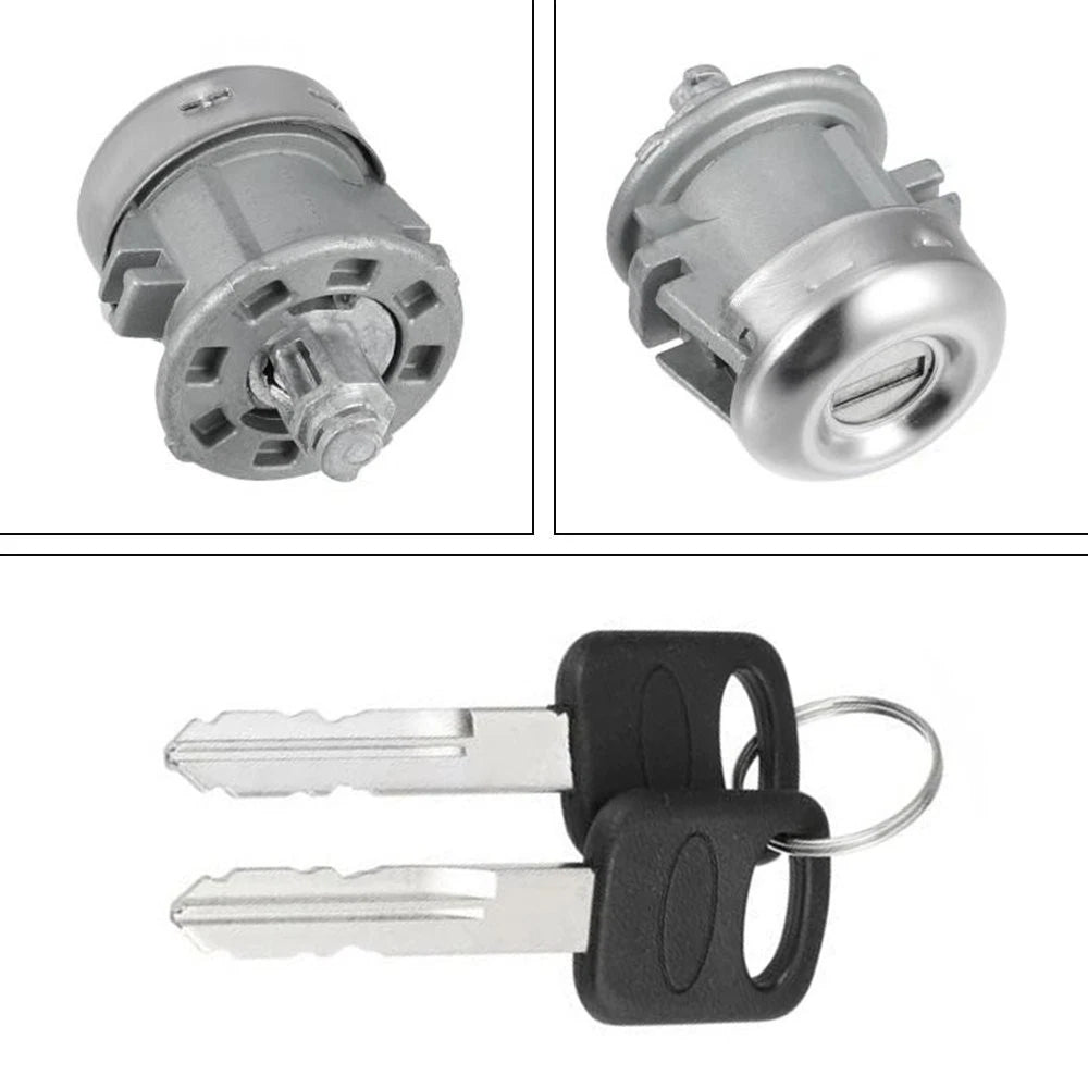 Door Lock Cylinder & Keys for Ford F150 F250 F350 Super Duty (2004–2008) 7C3Z1521990A