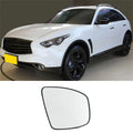 Heated Mirror Glass w/ Backing Plate for INFINITI EX35 FX35 FX50 QX50 QX70