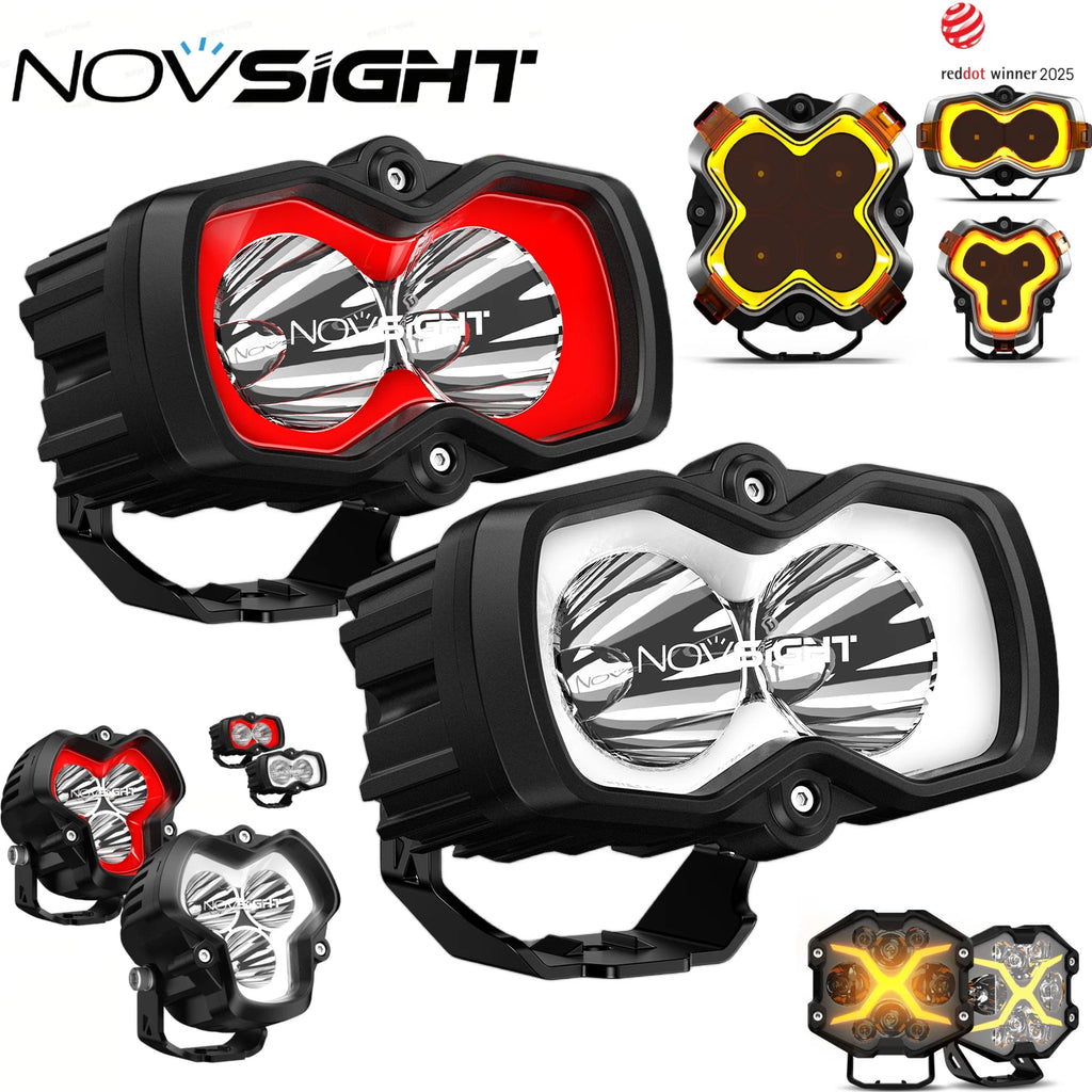 2X LED Pod Work Light for Jeep Truck Pickup (2010–2023)