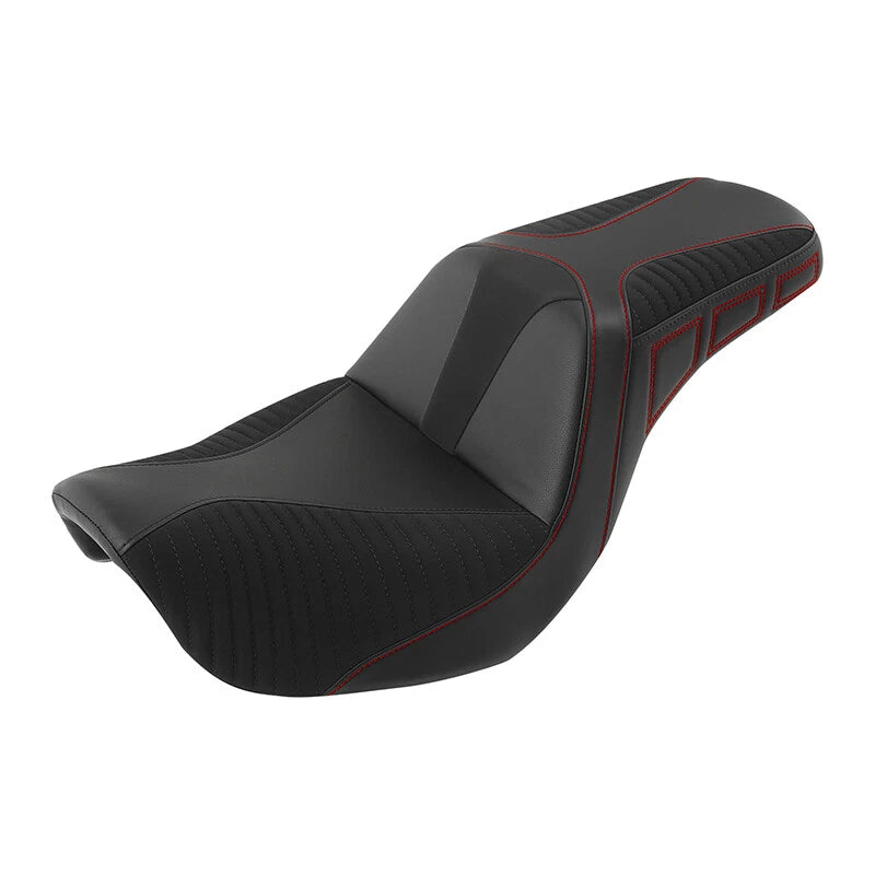 Driver Passenger Seat for Harley Dyna Super Glide FXDC Low Rider FXDL (2006–2017)