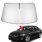 Foldable Windshield Sun Shade for BMW 5 Series (2011–2016)