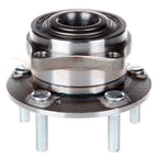 Set of 6 Front Wheel Hub & Bearing Assembly + Tie Rods for Kia (2012)