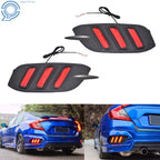 LED Reflector Tail Light Brake Lamp for Honda Civic Sedan (2016-2019)