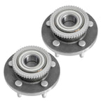 Set of 2 Front Wheel Bearing Hub for Ford Crown Victoria Lincoln 4.6L (1998–2002)