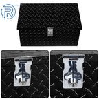 20 Inch Black Aluminum Trailer Chest Box for Pickup