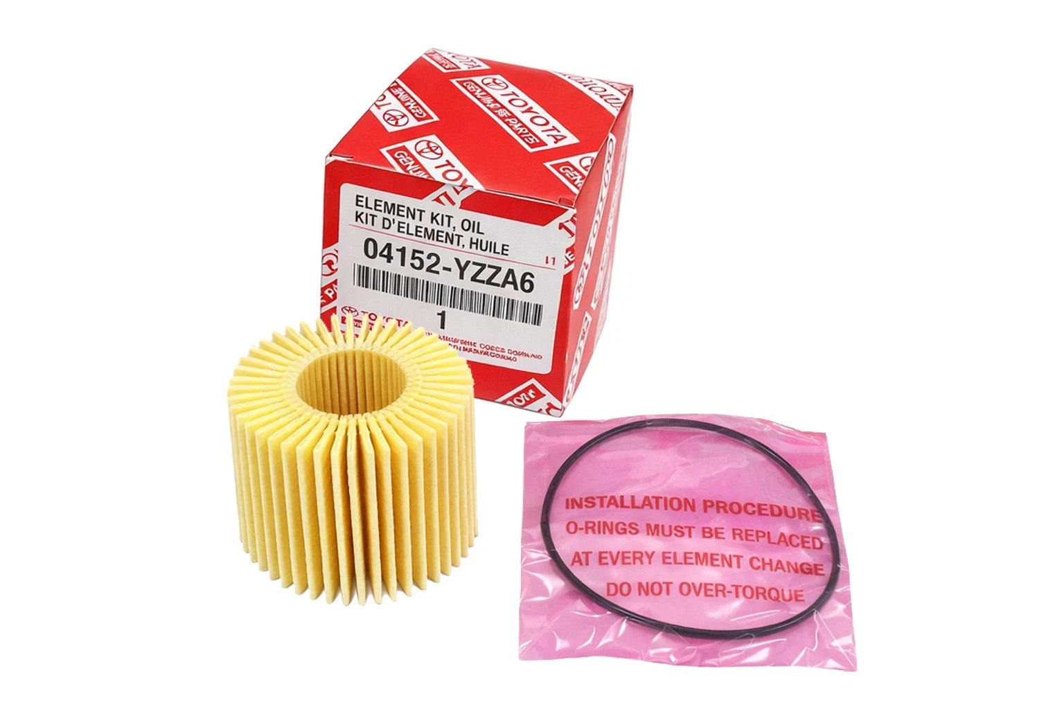 Genuine OEM Engine Oil Filter for Toyota Lexus Scion (2010–2023) 04152YZZA6