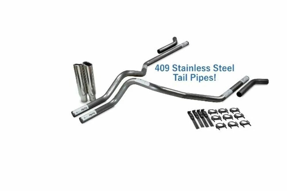 2.5" Dual Stainless Exhaust Kit for Dodge Ram 1500 (2019–2025)