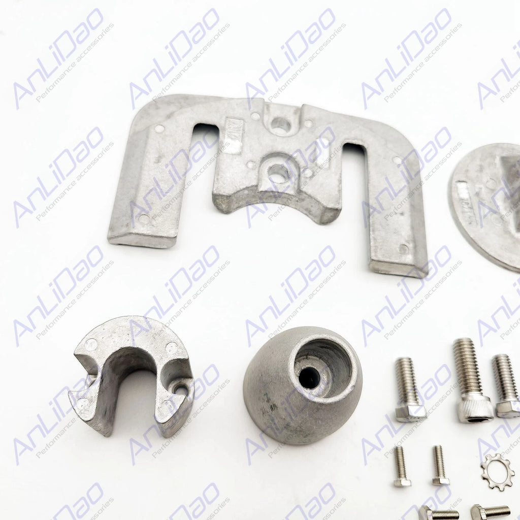 Mercruiser Bravo 3 Aluminum Anode Kit w/ Hardware (2004) 888761Q04