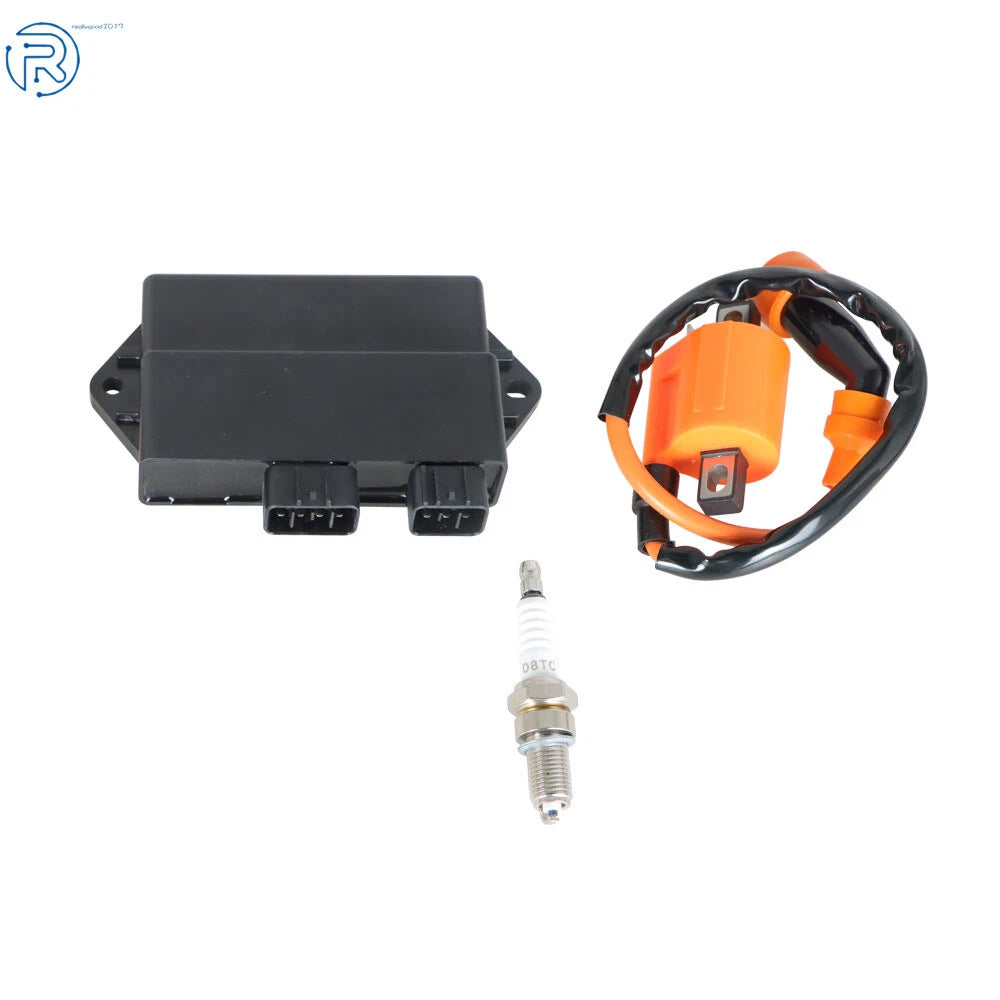Ignition Coil CDI Spark Plug Kit for Yamaha Warrior 350 (1997–2001)