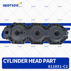Cylinder Head Block for Mercury Outboard 225-250HP (812851A2, 812851-C2)