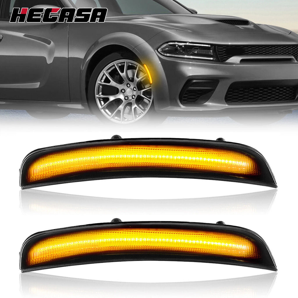 LED Side Marker Signal Lights for Dodge Charger (2015–2023)