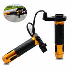 Universal 12V Heated Grips for Motorcycle (7/8" Gold)