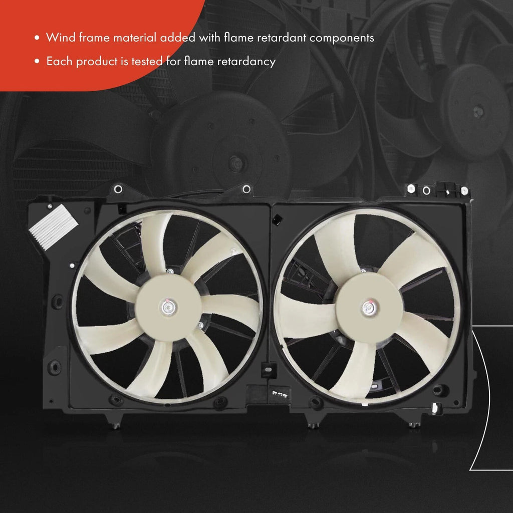 Dual Cooling Fan Assembly for Subaru Outback Legacy (2010-2014)