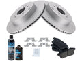 Rear Brake Pad and Rotor Kit for Mazda CX-9 (2007–2015) TV154DC