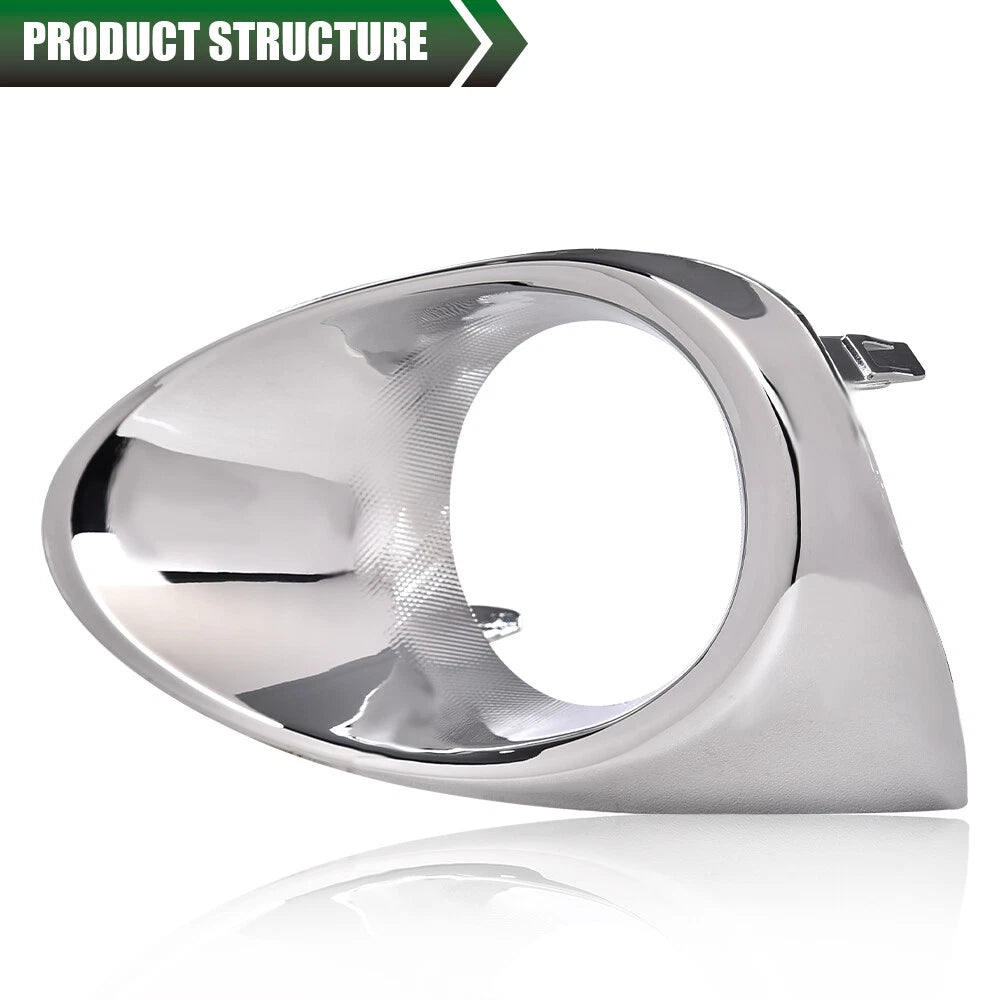 Set of 2 Bumper Fog Light Bezel Trim for Lexus RX350 RX450h (2013–2015)