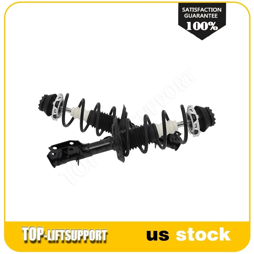 2X Front Complete Strut Shock Coil Spring for Honda Fit (2009–2013)