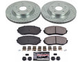 Front Brake Pad and Rotor Kit for Suzuki Grand Vitara (2006–2013) VJ681WK