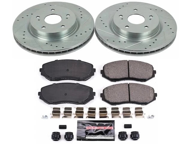 Front Brake Pad and Rotor Kit for Suzuki Grand Vitara (2006–2013) VJ681WK