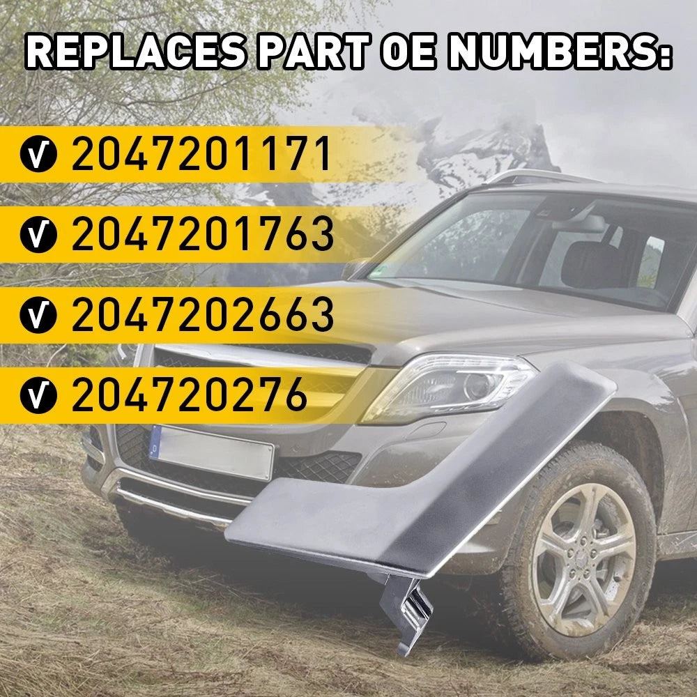 Front Left Matte Door Handle for Mercedes-Benz C250 C280 C300 C350 C400 C63 (2012–2015)