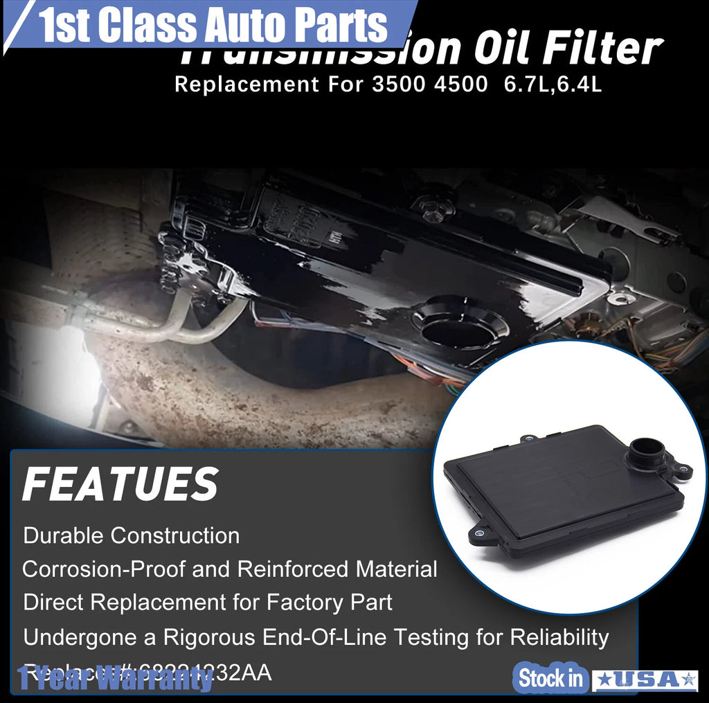 Transmission Oil Filter 68224232AA for Ram 3500-5500 (2013–2020)