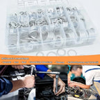 640pcs Aluminium Metric Sealing Rings Oil Drain Seal Set